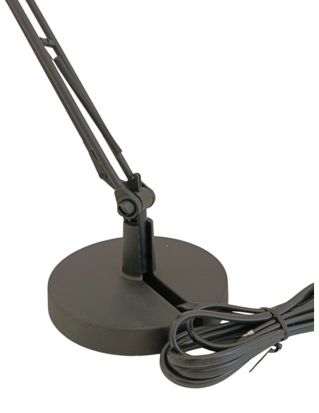 Luceplan 1D120 P0E001 Berenice lampada piccola da tavolo nera senza riflettore 30cm + 30cm gy6,5 35w 12v