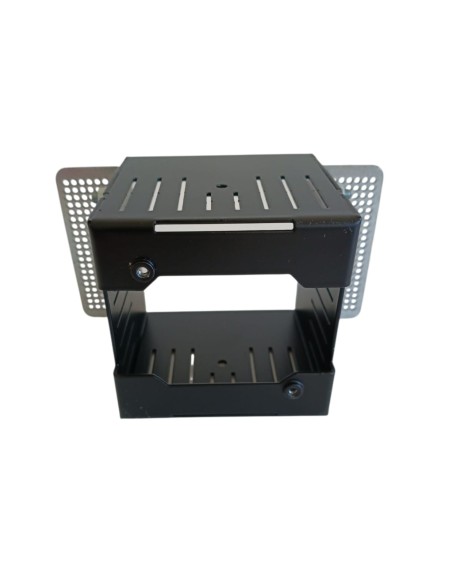 Viabizzuno f6 011 53 m1 90° scomparsa totale corpo nero kit escluso