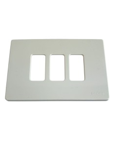 Bticino 503/13r placca magic 3p resina