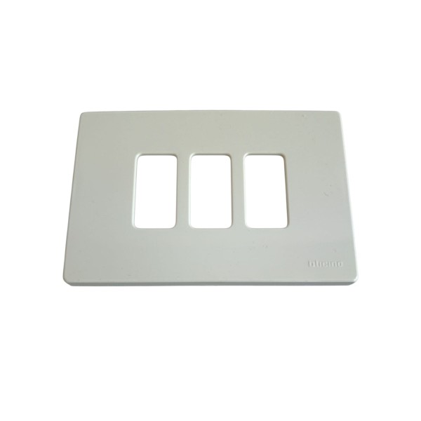 Bticino 503/13r placca magic 3p resina