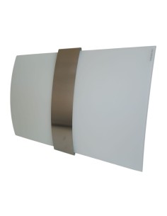 Lámpara slim pl b co soff mont acc spaz cristal curvado sat 2xe27
