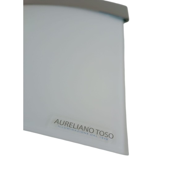 Slim pl b co lampe soff mont acc spaz verre courbé sat 2xe27