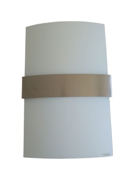 Slim pl b co lamp soff mont acc spaz vetro curvo sat 2xe27