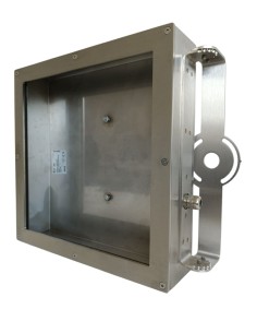 Viabizzuno f6 107 64 cubo 30 bandera acero inoxidable satinado 316l