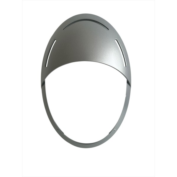 Goccia 2264si maschera visiera jack ovale silver