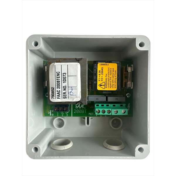 Faac 790852 Scheda elettronica  di controllo 200 bt 230vac dip-switch