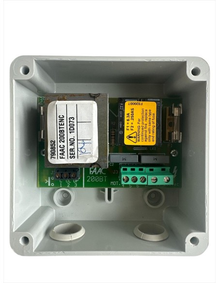 Faac 790852 Scheda elettronica  di controllo 200 bt 230vac dip-switch Faac 790852 Scheda elettronica  di controllo 200 bt 230vac dip-switch