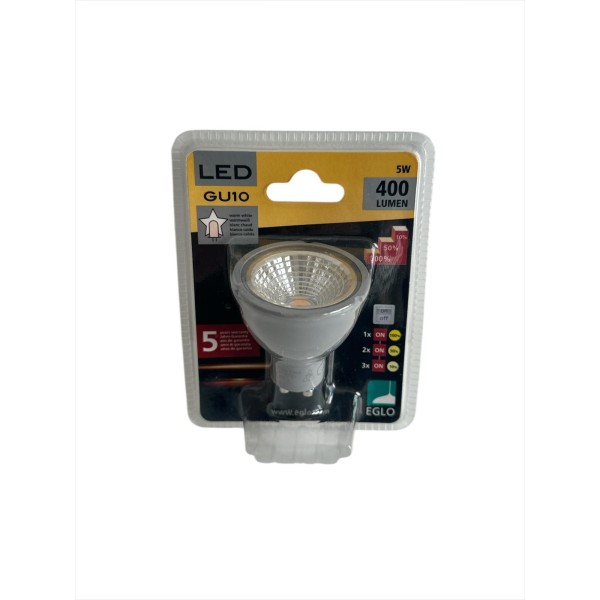 Eglo 11541 ampoule gu10 5w 3000k