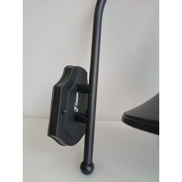 Poliplast 400408 Laterne Wandanschluss E27 60W IP44 Elena Schwarz