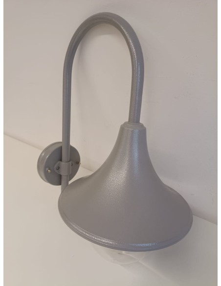 Lanzini 31006 lampada moderna  lanterna da parete grigia e27 100w in metallo Lanzini 31006 lampada moderna  lanterna da parete grigia e27 100w in metallo