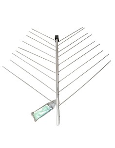 Fracarro lpv345hv broadband periodic log antenna (III and UHF)