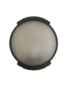 Arealite f022712 lampada a parete set anello e27 nero