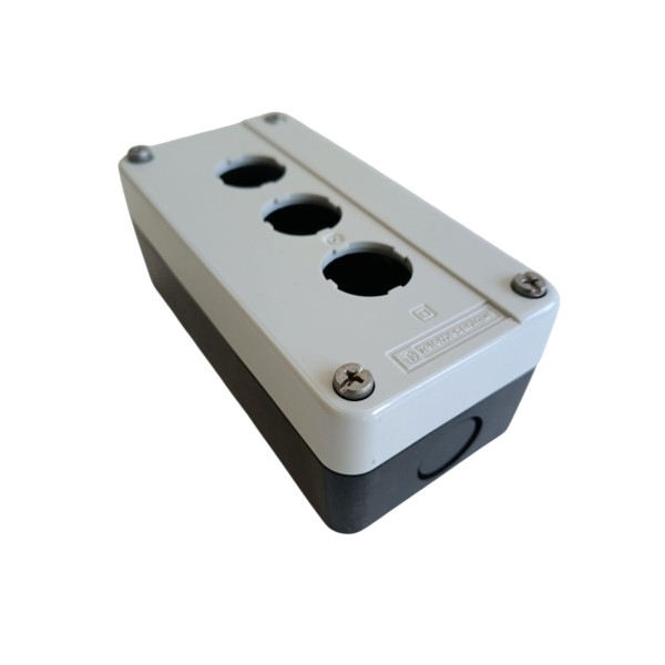 EMPTY PUSHBUTTON PANEL WITH 3 HOLES