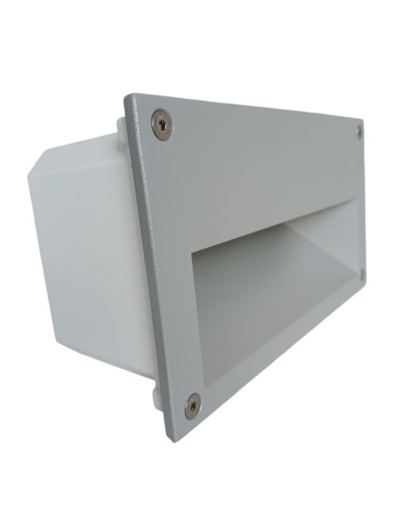 Applique murale encastrée Ares 820117.2 Alice2 60 W E27 grise