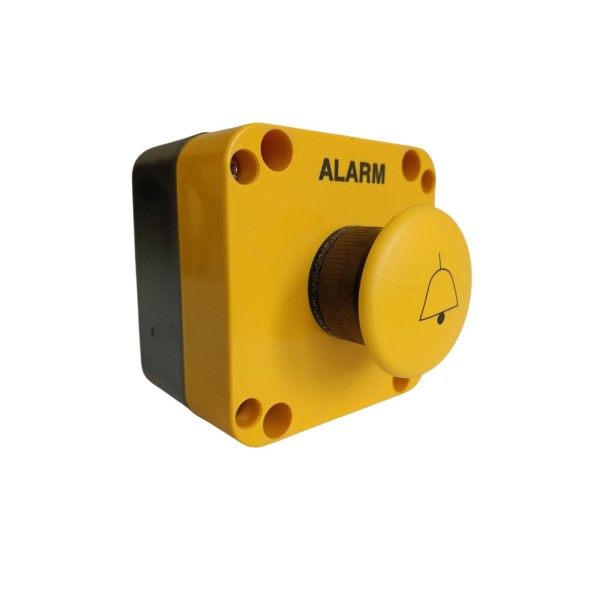 Giovenzana PQ01FN3 1 yellow mushroom alarm button 40mm
