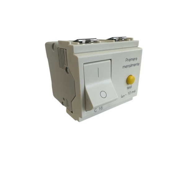 Vimar 16521.16.B Idea series 16A 10MA differential circuit breaker, white