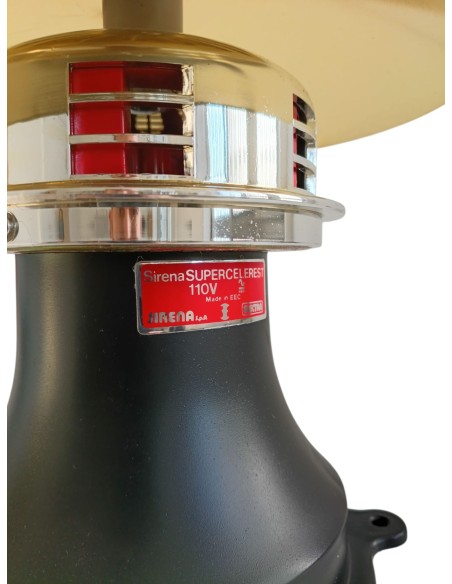 Sirena 42113 avvisatore acustico supercelerest  110vac/dc    bk