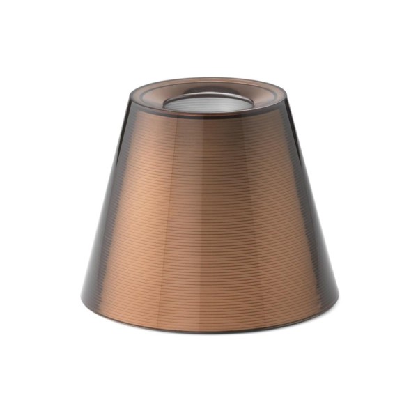 Diffuseur Flos RF6255006, bronze aluminisé, pour mur et sol Ktribe, 1