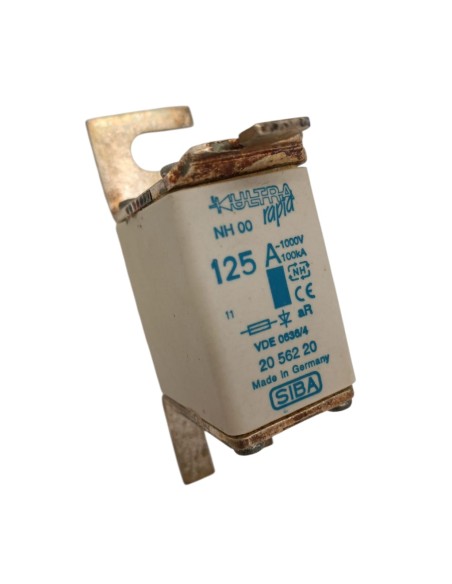 Fusible Siba NH00 AR 1000 V 125 A