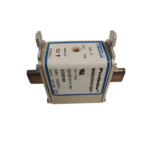 Fusible Mersen K320169C 160 A 690 V URD NH00UD69V160PV Ferraz Shawmut