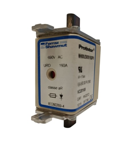 Mersen k320169c fuse 160a 690v urd nh00ud69v160pv ferraz shawmut
