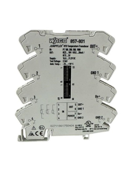 UI TRASDUTTORE RTD, GRIGIO CHIARO