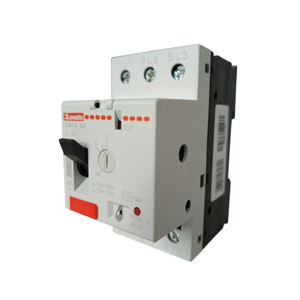 Lovato 11sm1a44 interruttore magnetotermico salvamotore sm1 a 44 13-18a 50ka
