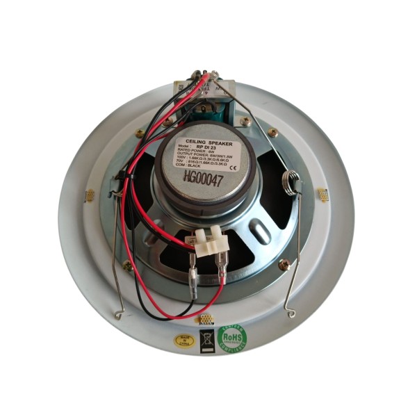 Haut-parleur intégré Itc-cdt rp di 23 6w blanc d. 230mm (trou de fixation d. 200mm)