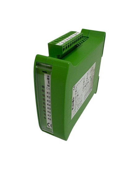 Eurotek eutet0686 et-mrz08//no//bx//n 8 relay interface for plc