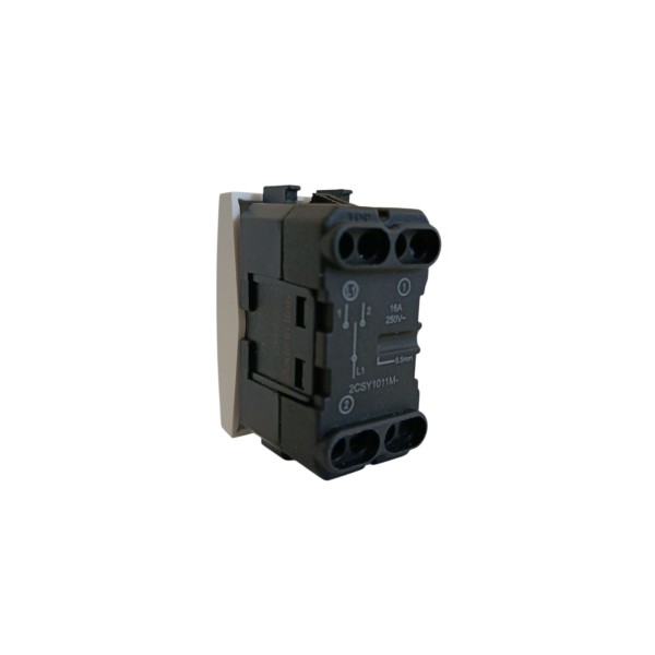 Interrupteur à 3 positions Abb Mylos 2CSY1011MC 10A