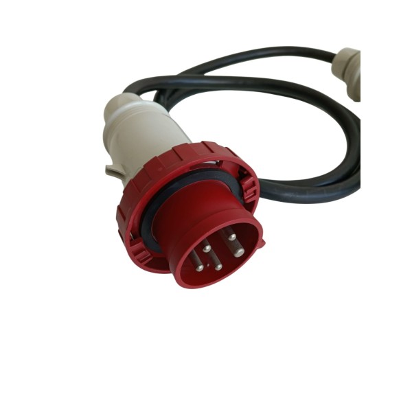 Scame 606 3515-059 scame adattatore triplo c//cavo ip66 spina 3p n t 16a prese 2x 2p t 16a // 1 da 3p t 16a 606 3515-059