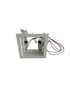 Artemide m246820 pad 80 recessed body trim 1x white 2