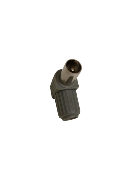Fte fstg tv-iec male angled connector