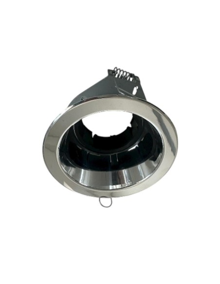 Targetti 42349 Archite QRCB51 spotlight, chrome, diam.foro 95mm, GX 5.3, 50W max, IP20