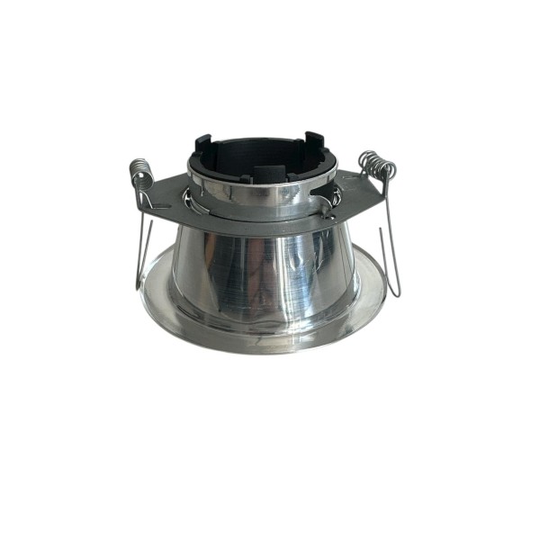 Targetti 42349 Archite QRCB51 spotlight, chrome, diam.foro 95mm, GX 5.3, 50W max, IP20