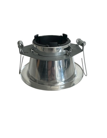 Targetti 42349 Archite QRCB51 spotlight, chrome, diam.foro 95mm, GX 5.3, 50W max, IP20