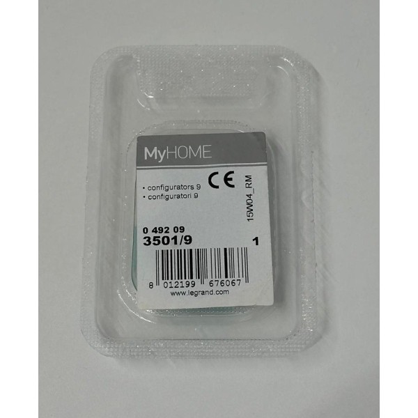 Bticino 3501/9 Scs - configuratore n.9  (conf.10pz)