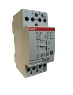 En 24-40 230v manual control contactor 24a 230v 4na