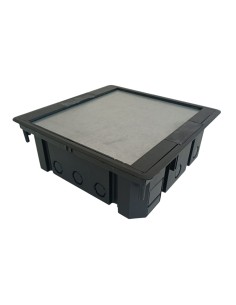 Boîte utilitaire Canaplast hypogéo avec couvercle métallique 305 x 305 x 120 mm