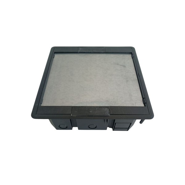 Canaplast hypogeo cassetta portautenze con coperchio metallico 305x305x120mm