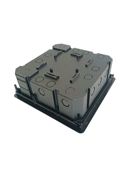 Boîte utilitaire Canaplast hypogéo avec couvercle métallique 305 x 305 x 120 mm