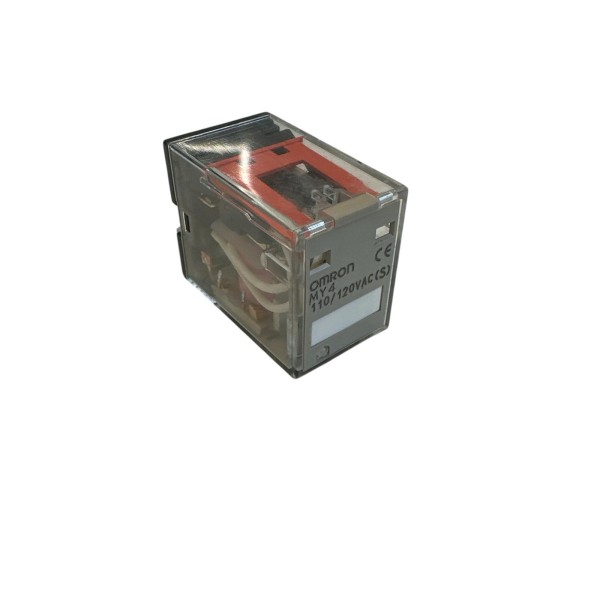 Omron my4110120acs-145 rele' 4 spdt, 5a 110//120vac, terminali a innesto