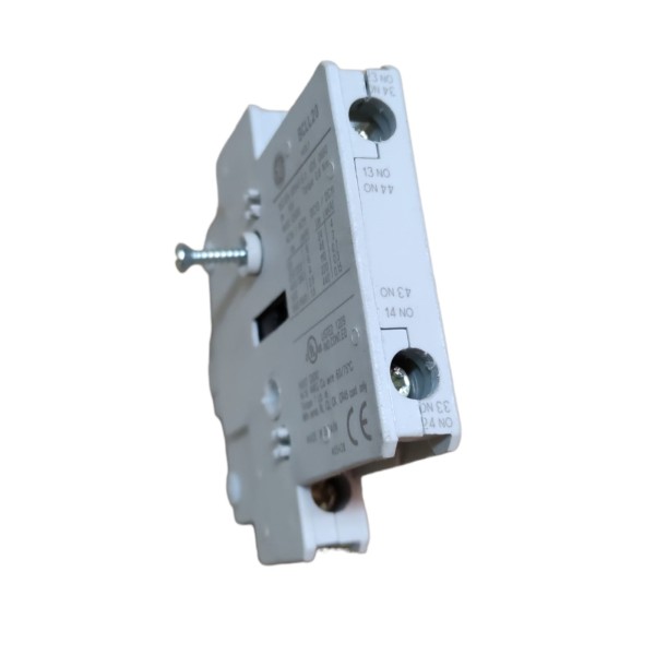 Ge power 104706 bcll20 lateral auxiliary contact block 2na cl/ck