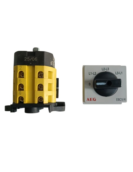 Commutateur de courant à 4 positions Ime av114 cd3 (l1/l2/l3/0) e8cv/4