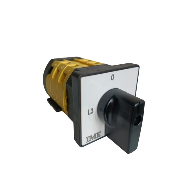 Ime av104 c48 commutatore amperometrico pannello 48x48 4 posizioni (l1/l2/l3/0)