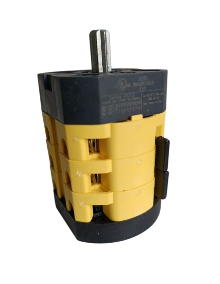 Ime av104 c48 commutatore amperometrico pannello 48x48 4 posizioni (l1/l2/l3/0)