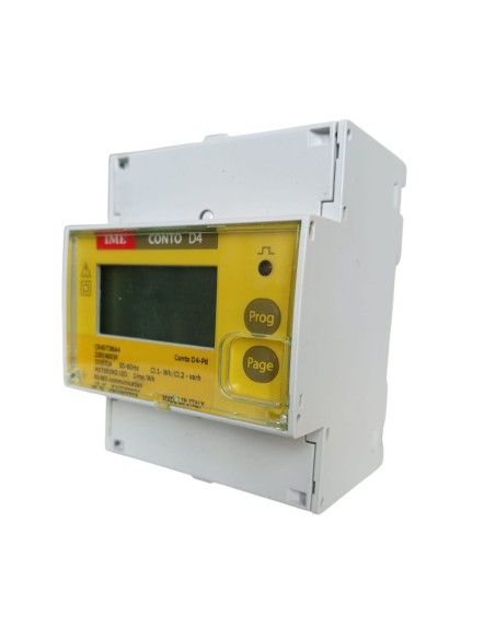 Ime ce4dt36a4 conto d4-pd wh/varh rs485 3mono 63a 230-240v active and reactive energy meter