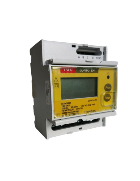 Ime ce4dt36a4 conto d4-pd wh/varh rs485 3mono 63a 230-240v active and reactive energy meter