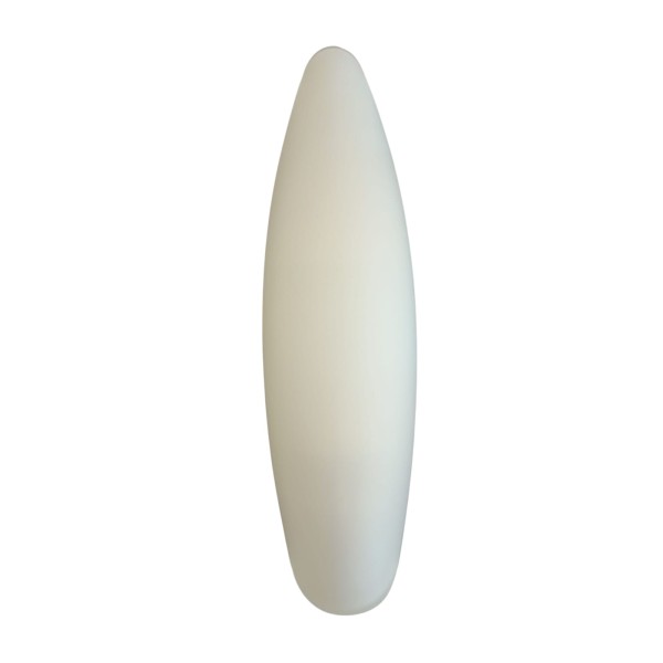 Esedra 312614f lampada a parete bua 26w g24d3 vetro bianco opale