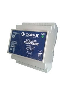 Alimentation à découpage Cabur xcsd50b 90-264 Vca/12-15 Vcc 3,5 A (utilisée pour l'affichage)